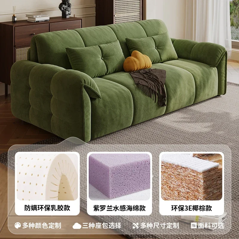 Modern wind smart sofa bed small apartment telescopic foldable multi-functional wear-resistant cloth