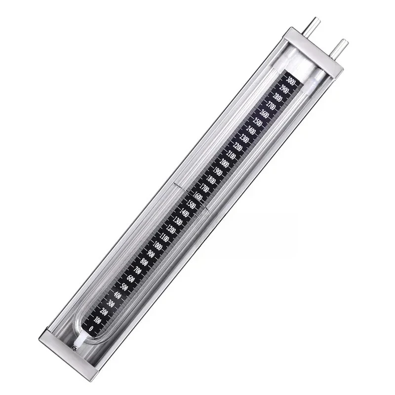 Steel U-Shaped Pressure Gauge Differential Water Column Detection Manometer Lab Equipment