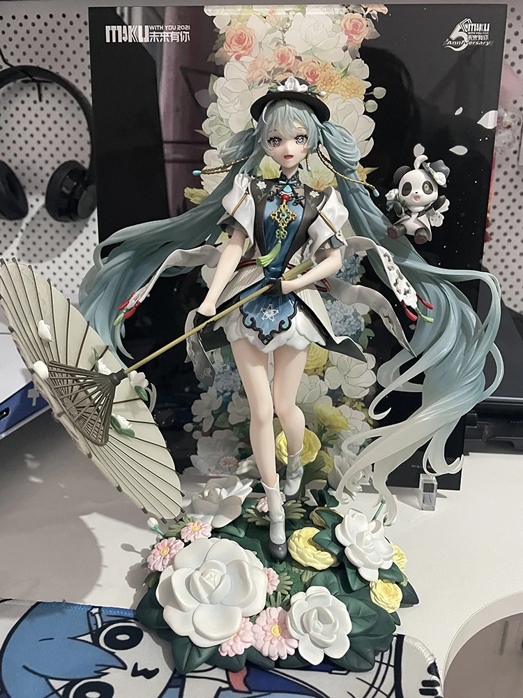 Original Nexvocaloid Hatsune Miku 2021ver. Figure Future With You Anime Miku Action Figurine Pvc Collection Statue Model Toy