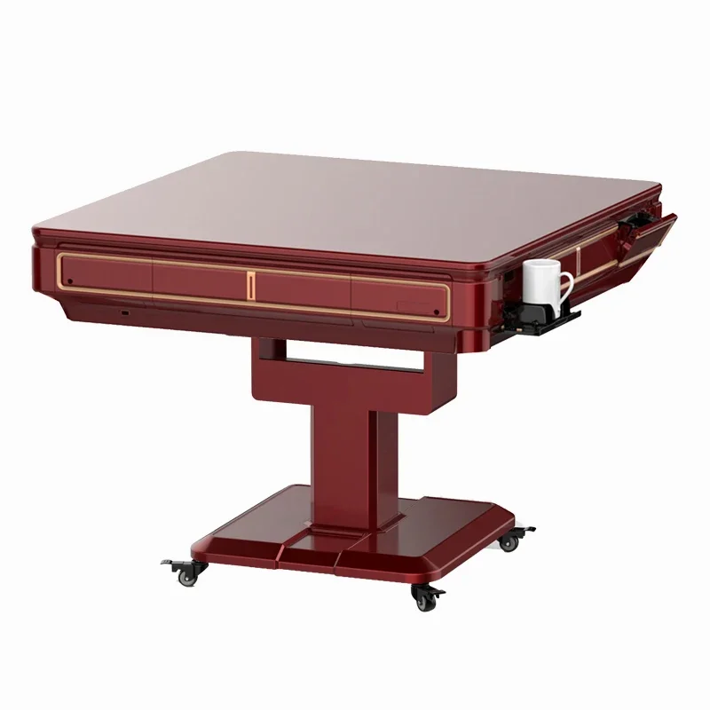 

Electric Mahjong Machine Meal Playing Cards Dual-use Multi-color Optional Movable Folding Automatic Mahjong Table