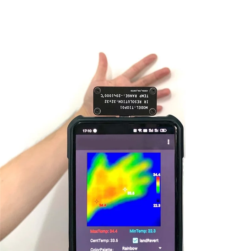 

AAAEL-Thermal-Imaging Camera Тепловизор Внешний тепловизор Телефон Тепловизор Мини-инфракрасный тепловизор
