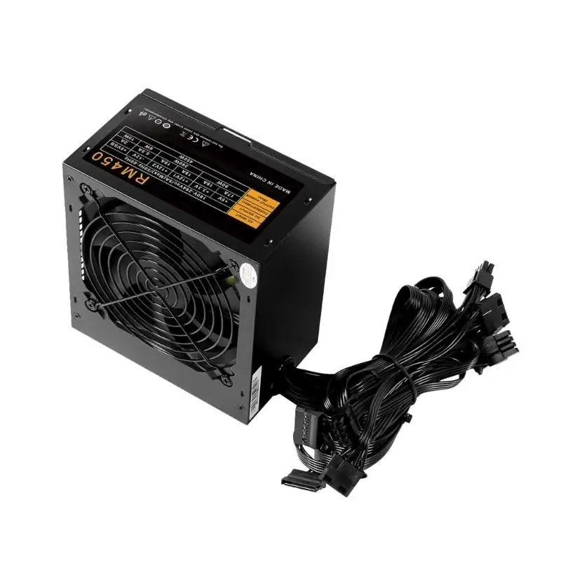 

652F Эффективный блок питания RM450 450W с гидравлическим вентилятором подшипника тихий работа и простая установка