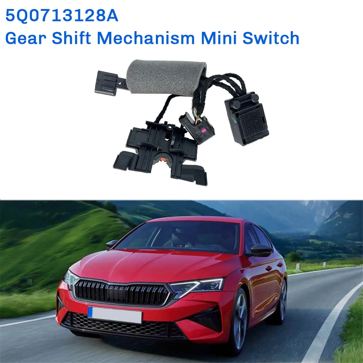 Gear Shift Mechanism Mini Switch Repair Replacement Parts 5Q0713128A for VW SKODA Beetle Bettle Golf R32 GTI Rabbit