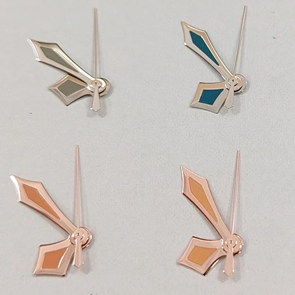 

Green Luminous Pointers Sword Shaped Watch Hands for NH35/NH36/4R/7S Movement Three Needles, NH35 Hands Watch Accessories