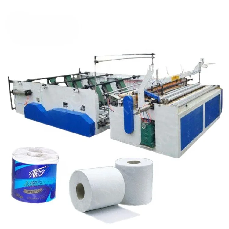 Full Automatic Jumbo Roll Width 2200mm Toilet Paper Machine Production Line