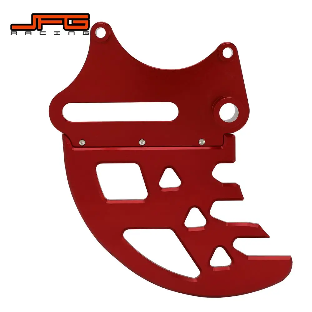 Motorcycle Rear Brake Disc Guard Protector Cover Red Black For HAWK 250 Hawk250 Street Bike Naked Moto Parts Aluminum Dirt Pit