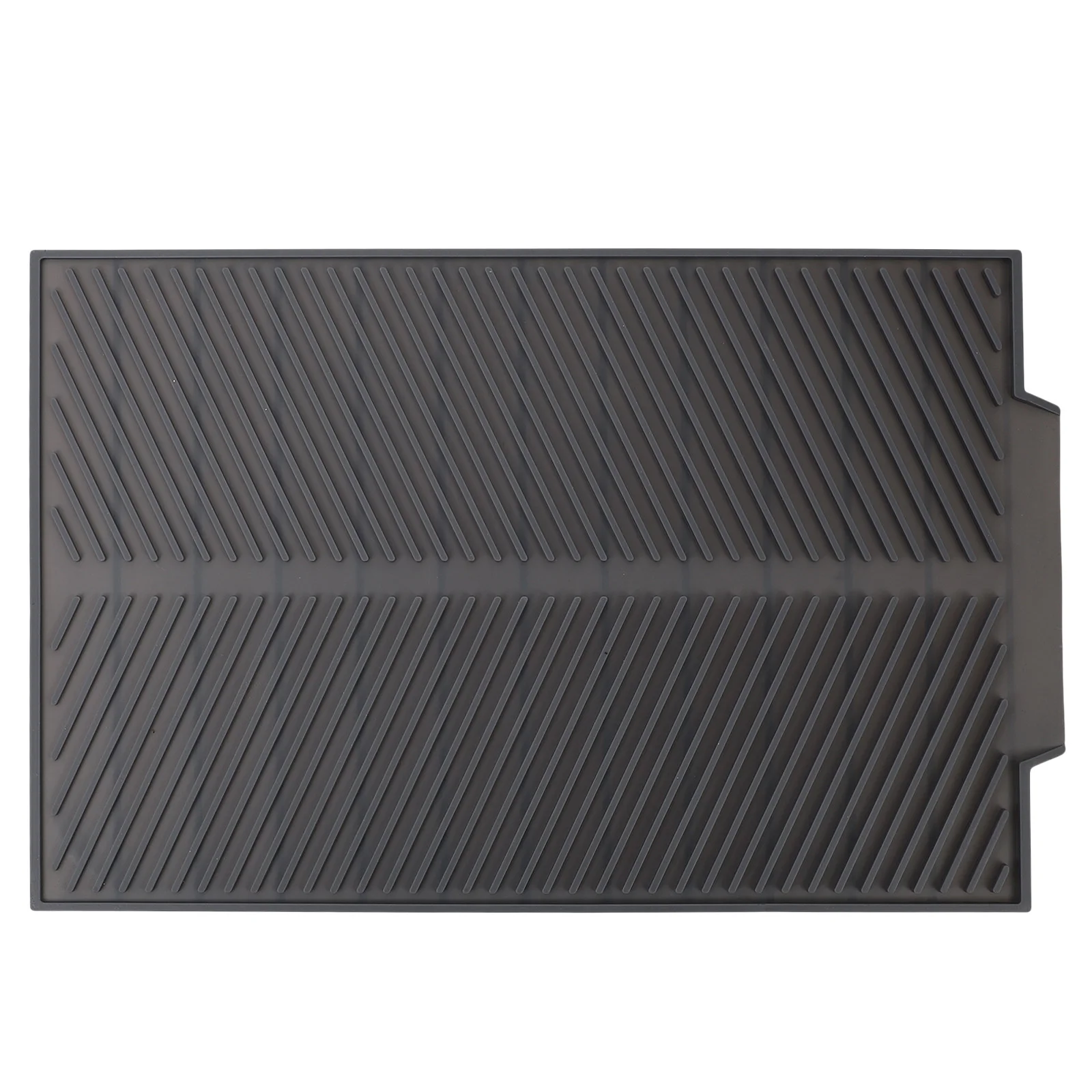 

Silicone Draining Pad Kitchen Mats Non Slip Heat Insulation Drainage Mat for Tableware Fruits Vegetables Coaster Protect