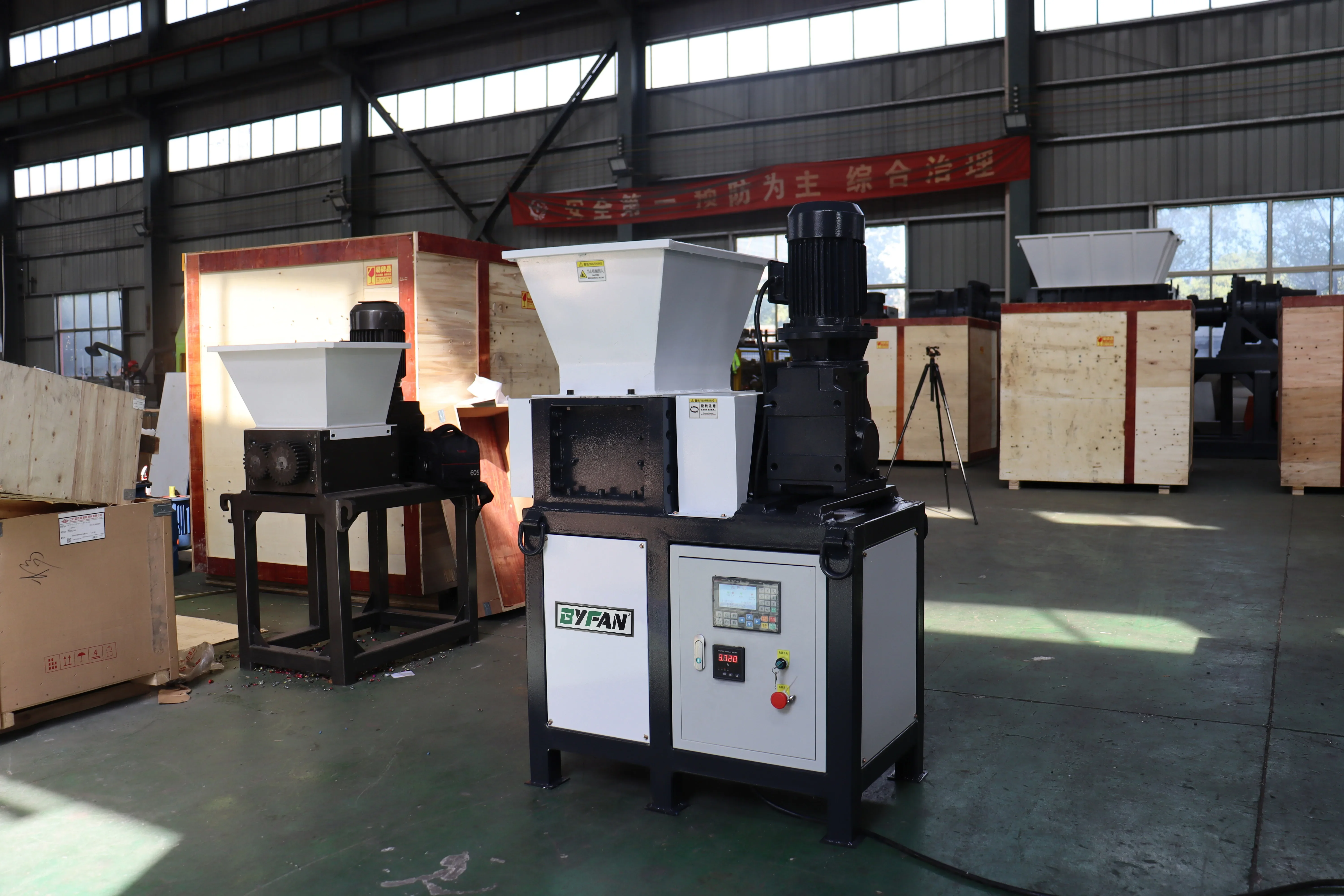 Scrap Metal Crusher Shredder Machine Manufacturer From BYFAN