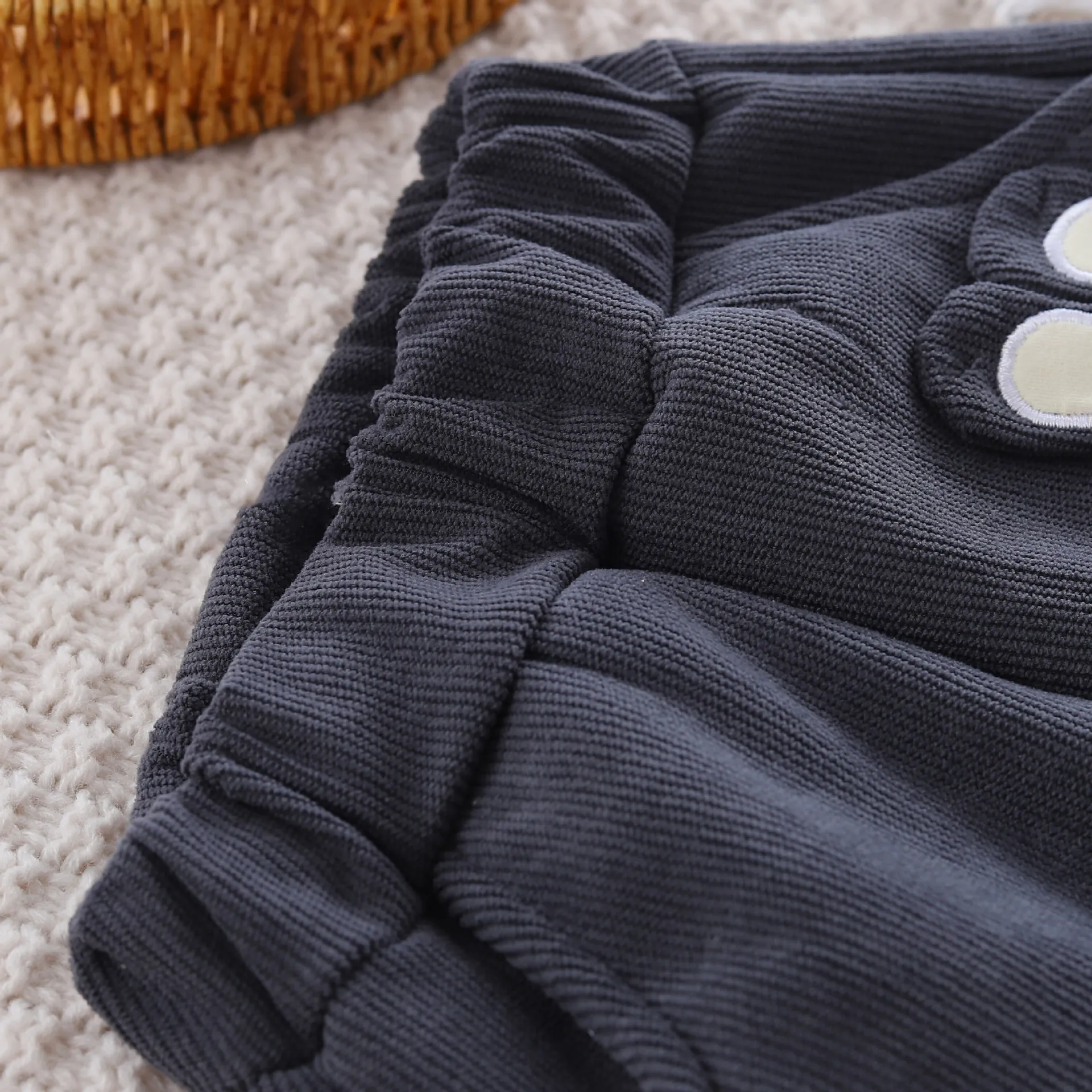 Neues Herbst- & Winter-Kinder-Fleece-Sweatshirt Zweiteiler-Set – Detail 9