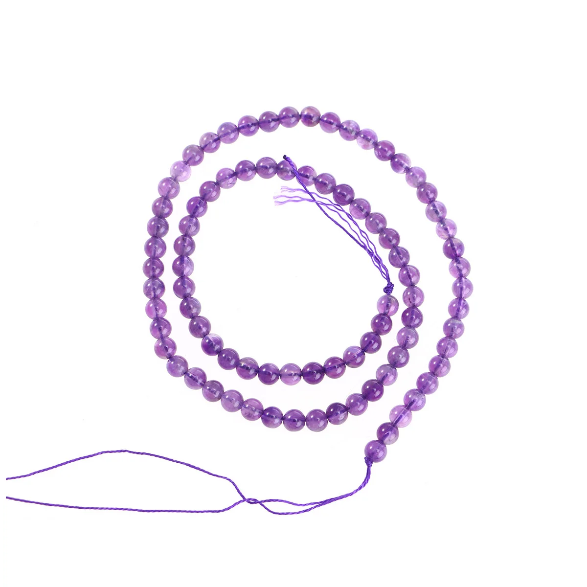 

Amethyst Scattered Beads 4 MM Crystal Jewelry Making Accessories Charms Bracelets DIY Material Glass Beads Long Lasting