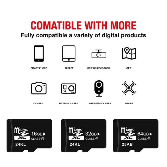 1/5pcs 4/8/16/32/64/128GB Flash Memory Card Portable High Speed Micro TF Card for Android Smartphone Tablet Camera Accessories 6 High-Speed Micro TF Memory Card – 4GB to 128GB, 1 or 5-Pack, for Android Phones, Cameras, Dash Cams – view 6