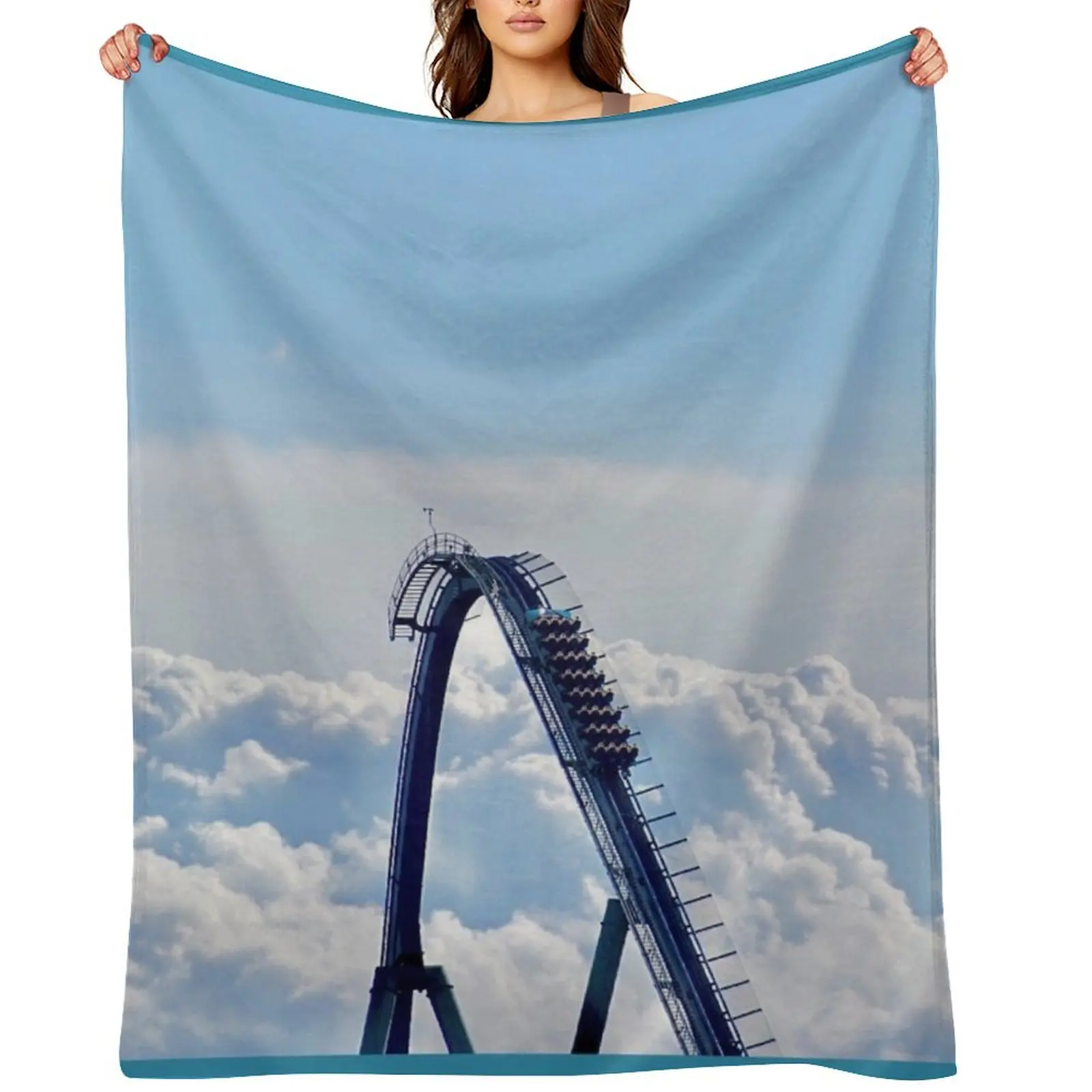 

Into the clouds Throw Blanket For Baby Giant Sofa Cute Hairy Blankets