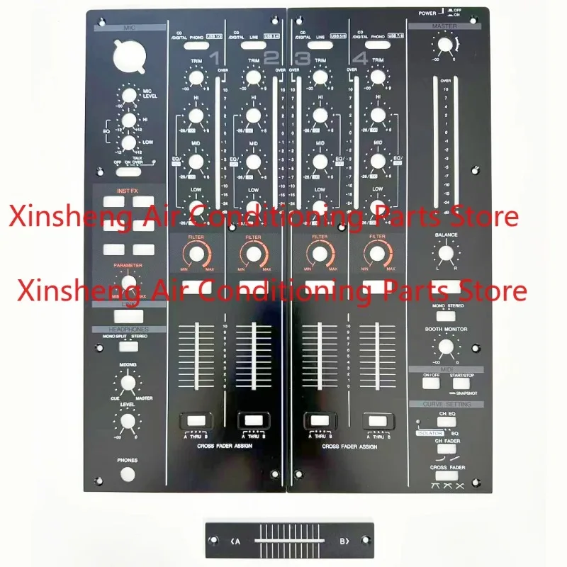 For Pioneer Iron Plate DJM2000 900 850 750 700 750MK2 800 S7 S9 Mixing Table Iron Panel
