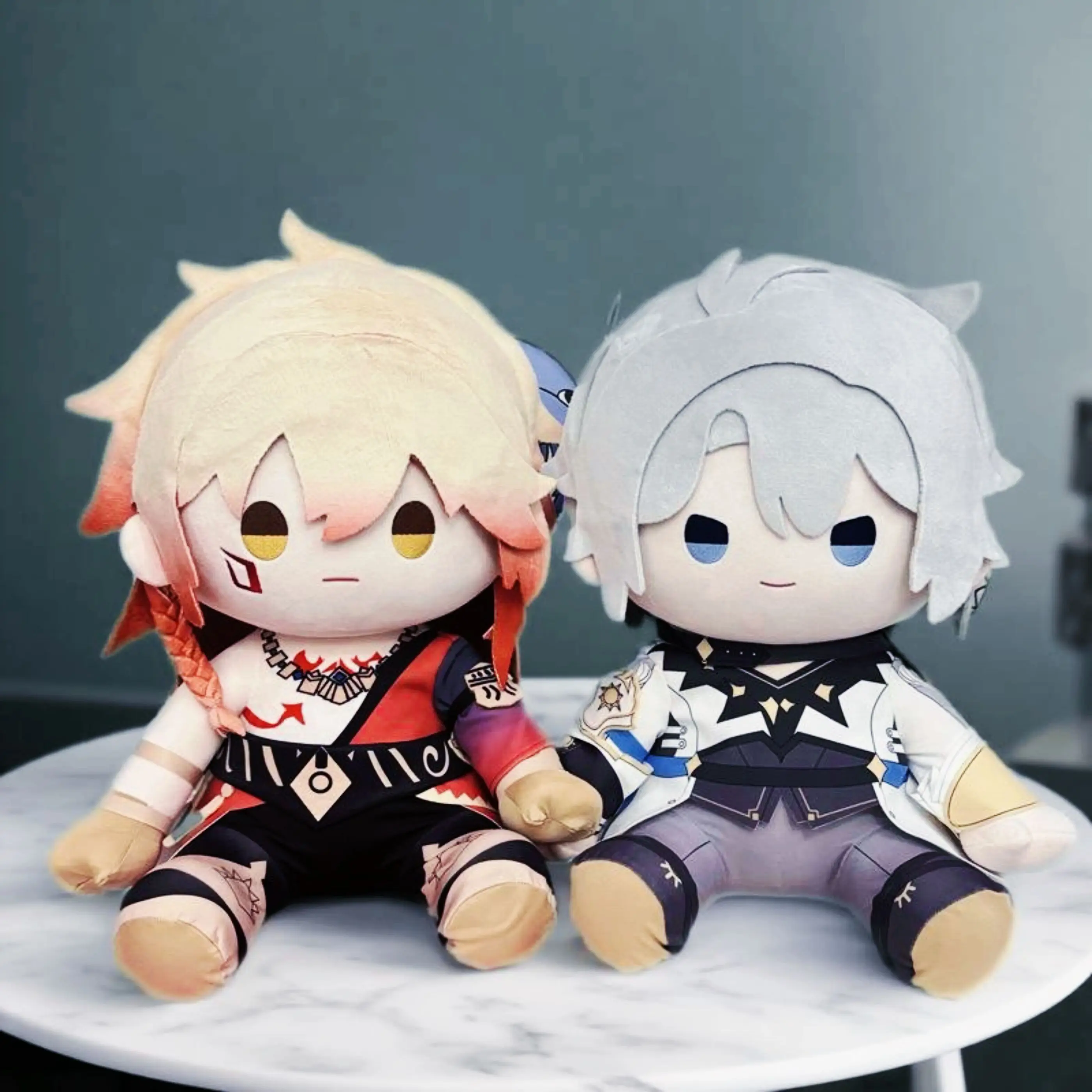 

40cm Honkai Star Rail Mydei Phainon Cotton Doll Sitting Hugging Body Dress Up Cute Cosplay Anime Plushie Dolls Soft Toy Fan Gift