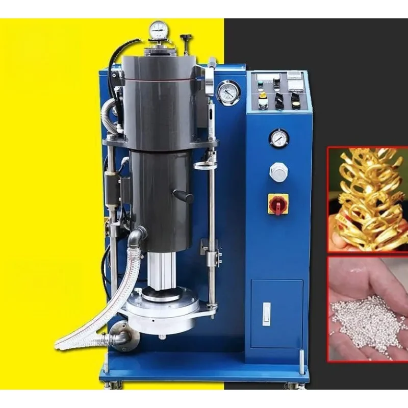 Gold and silver jewelry vacuum inverter, microcomputer semi-automatic metal smelting