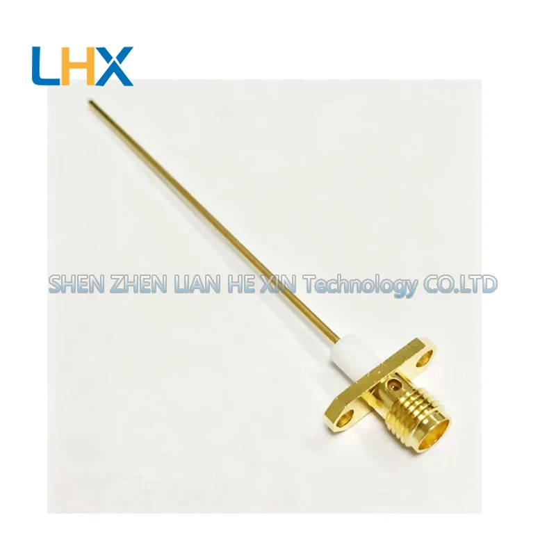 SMA-KFD Flange 18G High Frequency RF Connector 50 Ohm SMA RF Coaxial Connector Extension Probe