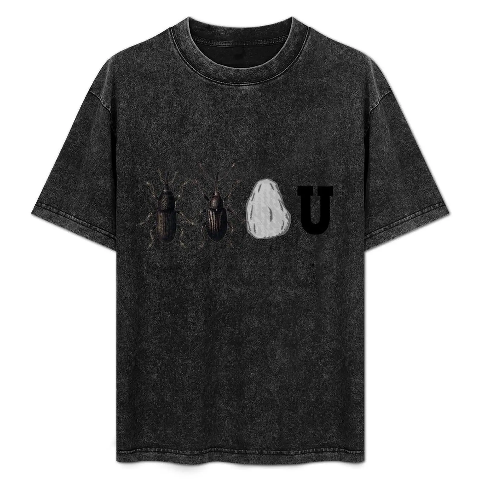 

weevil weevil rock you T-Shirt No Iron Casual Short Sleeve Top
