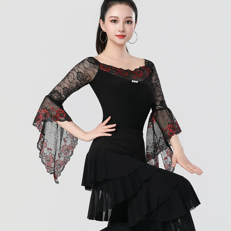 nouvelle-tenue-de-danse-a-manches-longues-en-dentelle-pour-femmes-costume-de-danse-sociale-danse-latine-materiau-de-qualite-superieure-accessoires-pour-les-fans-de-sport-et-de-fitness