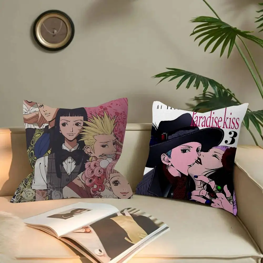 Anime P-Paradise Kiss Shoujo Manga Pillow Anime Pillow Sofa Bed Head Pillow Cover Cushion Cover 45x45 cm Fashion