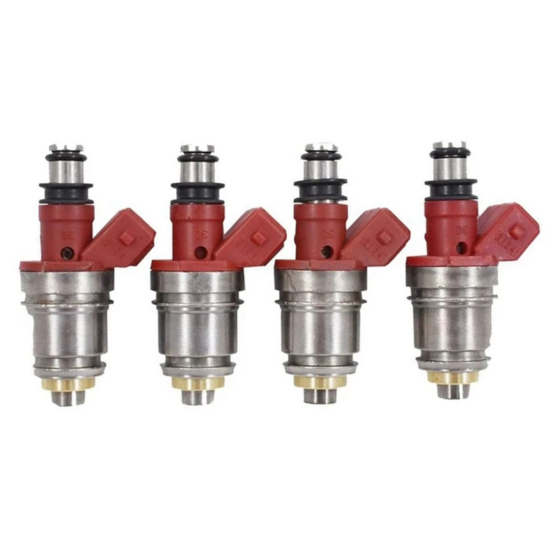 4Pcs 16600-86G10 1660086G00 Fuel Injector Injector Nozzle Automotive For Nissan Pickup D21 2.4 Spare Parts