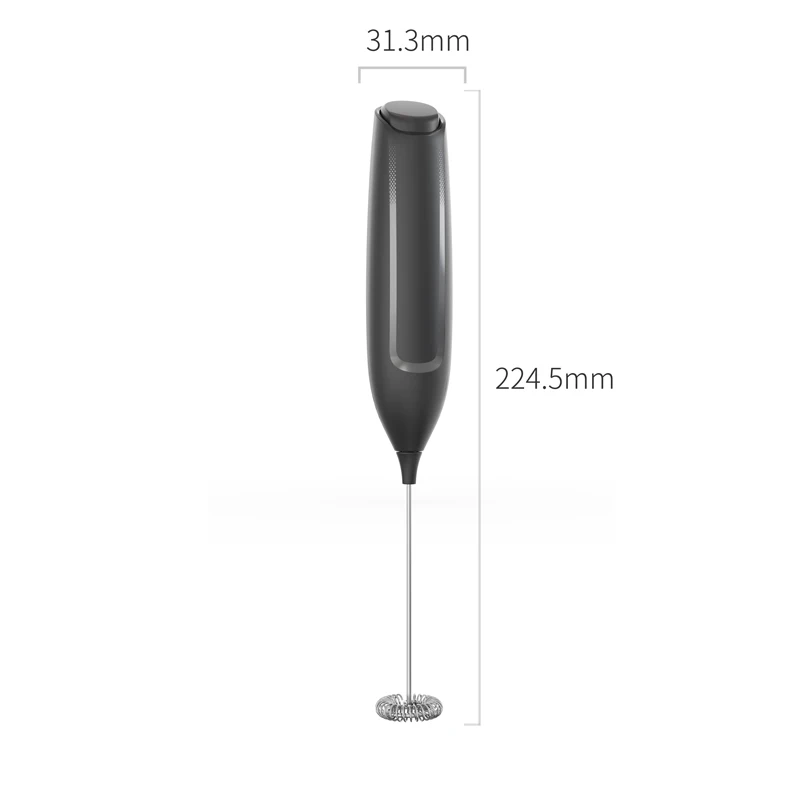 Electric Milk Frother Handheld Blender Foam Maker Mixer Coffee Cream Cappuccino Drink Frothing 