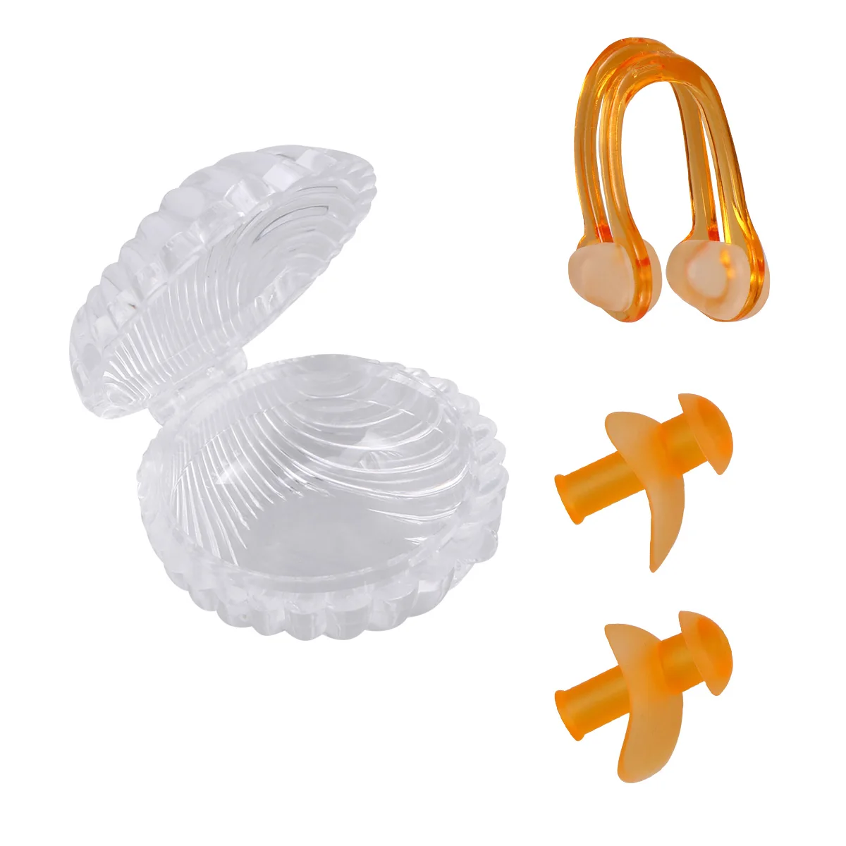 مشبك أنف من السيليكون المقاوم للماء للسباحة للاستحمام والتدريب على الرياضات المائية - تصميم ناعم ومريح ومضاد للتسرب #3