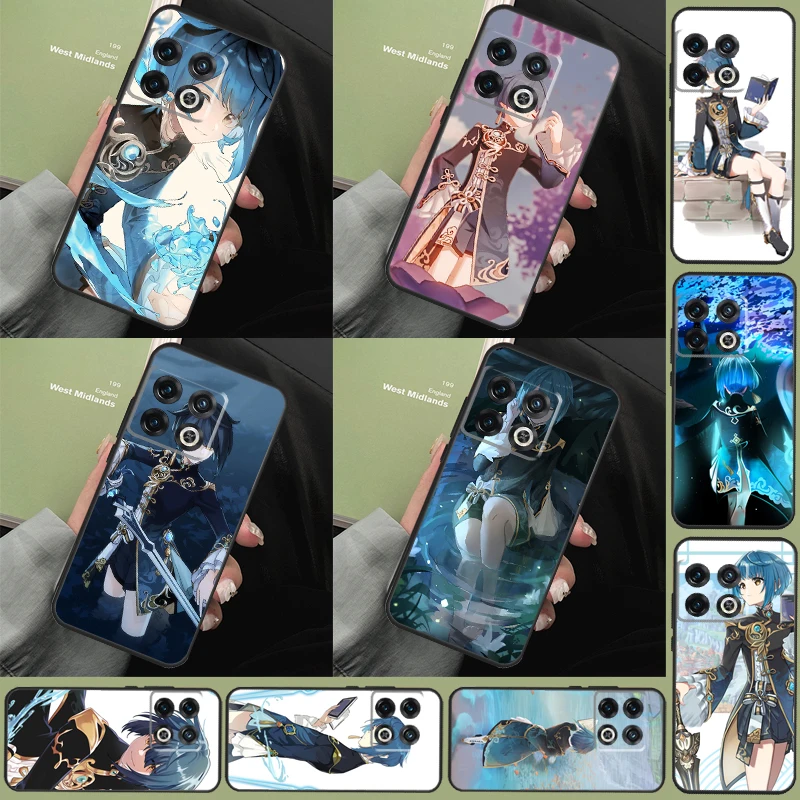 Genshin Impact Xingqiu чехол для OnePlus 11 8 9 10 Pro 8T 9R 9RT 10T чехол для OnePlus Nord 3 2T CE 2 Lite N10 N20