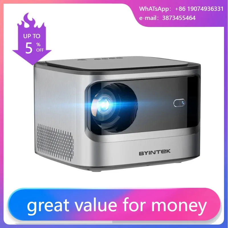 

X25 Portable Full HD 1080p Video Projector Auto Focus WiFi Smart LCD LED Home Theater With Auto Focus