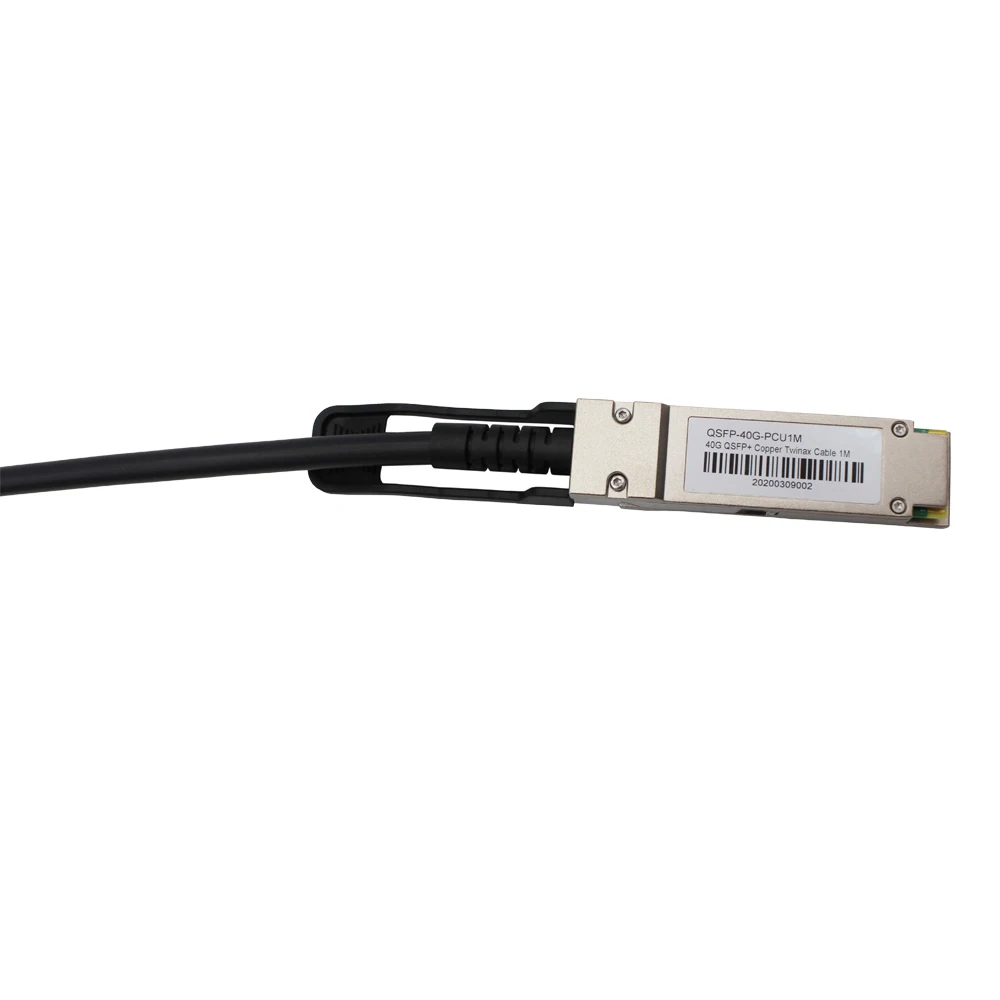 Fiber Optic Cable 40G QSFP Direct Attach Copper Passive Cable Used for 4G Network WiFi, Custom Lengths Available