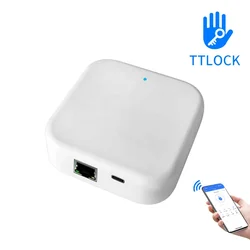 TTLock APP Device G3 Gateway With RJ45 Ethernet Port Smart Door Lock Wired Gateway Remote Unlock Voice Control for Alexa Google