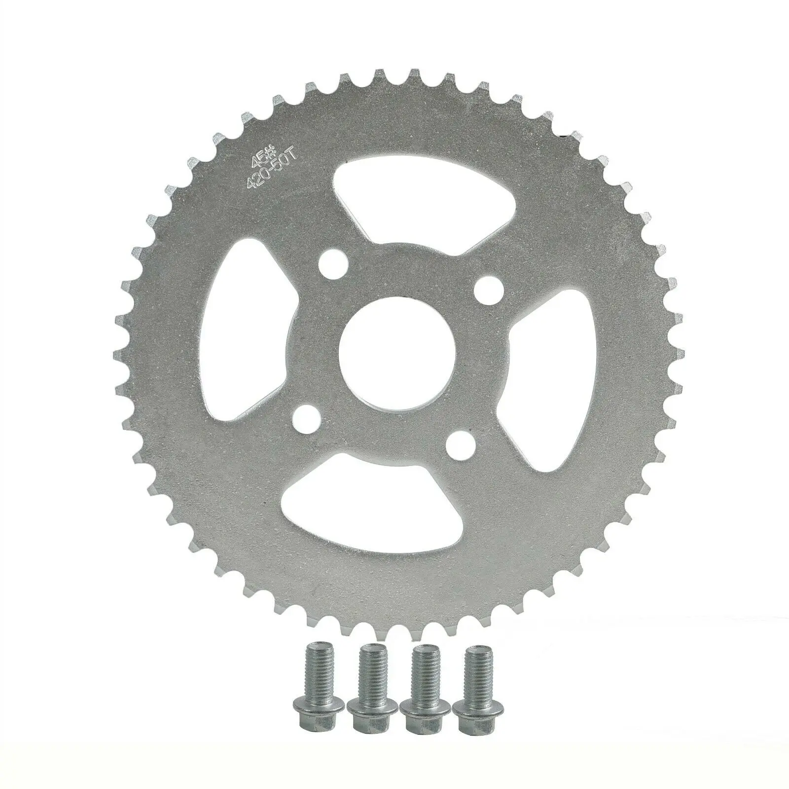 TDPRO 420 50T Rear Chain Sprocket Cog Fo Go Kart Drift Trike ATV Quad Mini Bike CT200U