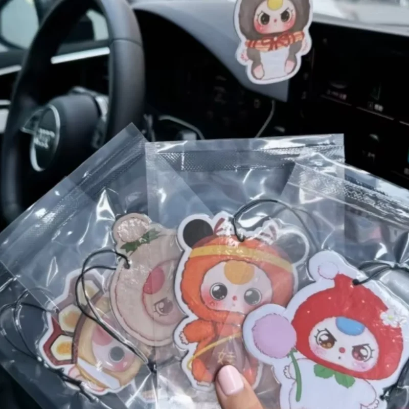 

Babythree 7-Day Scent Tabs Blind Box Fresh Air Fragrance Strips Car Room Collectibles Gifts Trendy Toy Gift Decoration Model