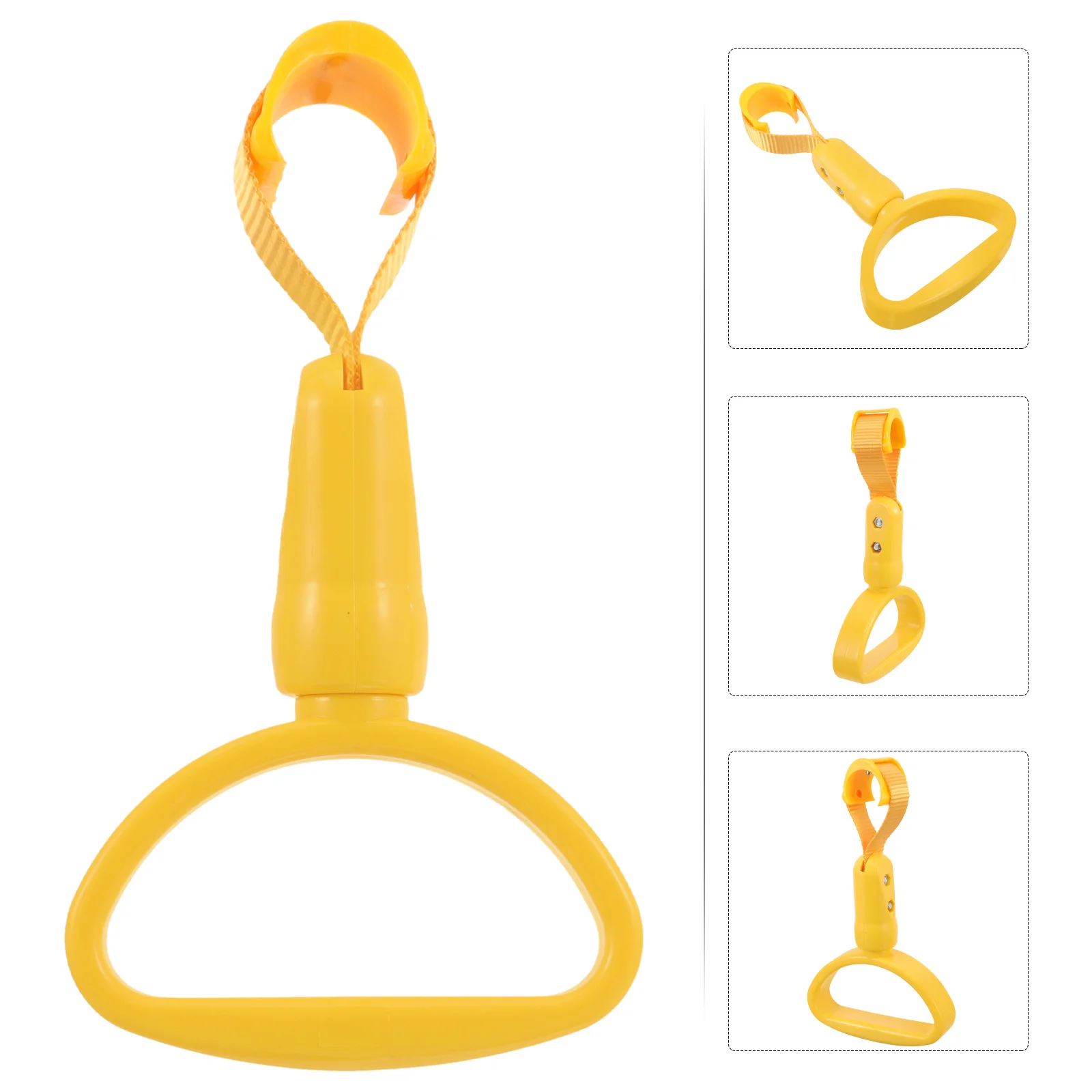 

Bus Handle Semicircle Ring Car Handle Ring ABS Plastic Durable Easy Install Safety Support for Vehicle Bus Hand Rings