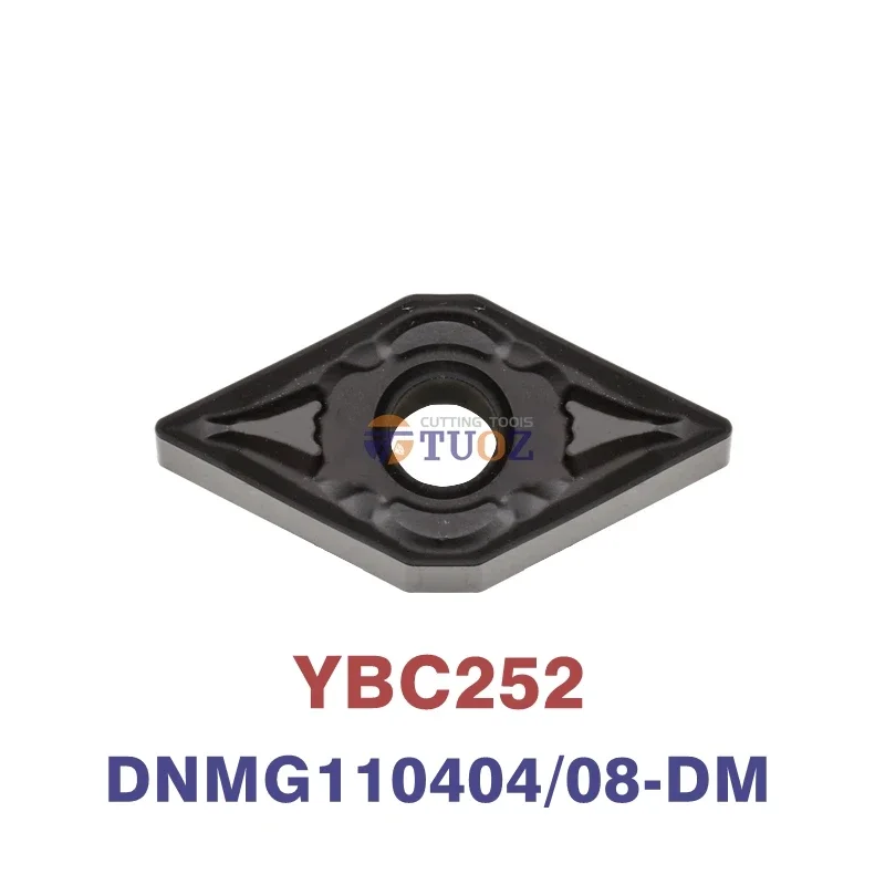 Original DNMG110404-DM DNMG110408-DM YBC252 DNMG 110404 110408 Carbide Insert Processing: Steel Lnternal Turning Tools