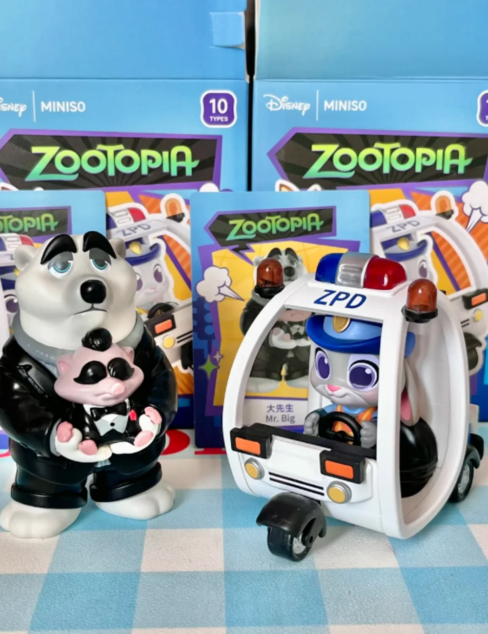 حار Zootopia خربش رحلة ممتعة صندوق أعمى Kawaii دمية صندوق الغموض أنيمي الشكل البضائع سطح المكتب الحلي هدية عيد ميلاد اللعب