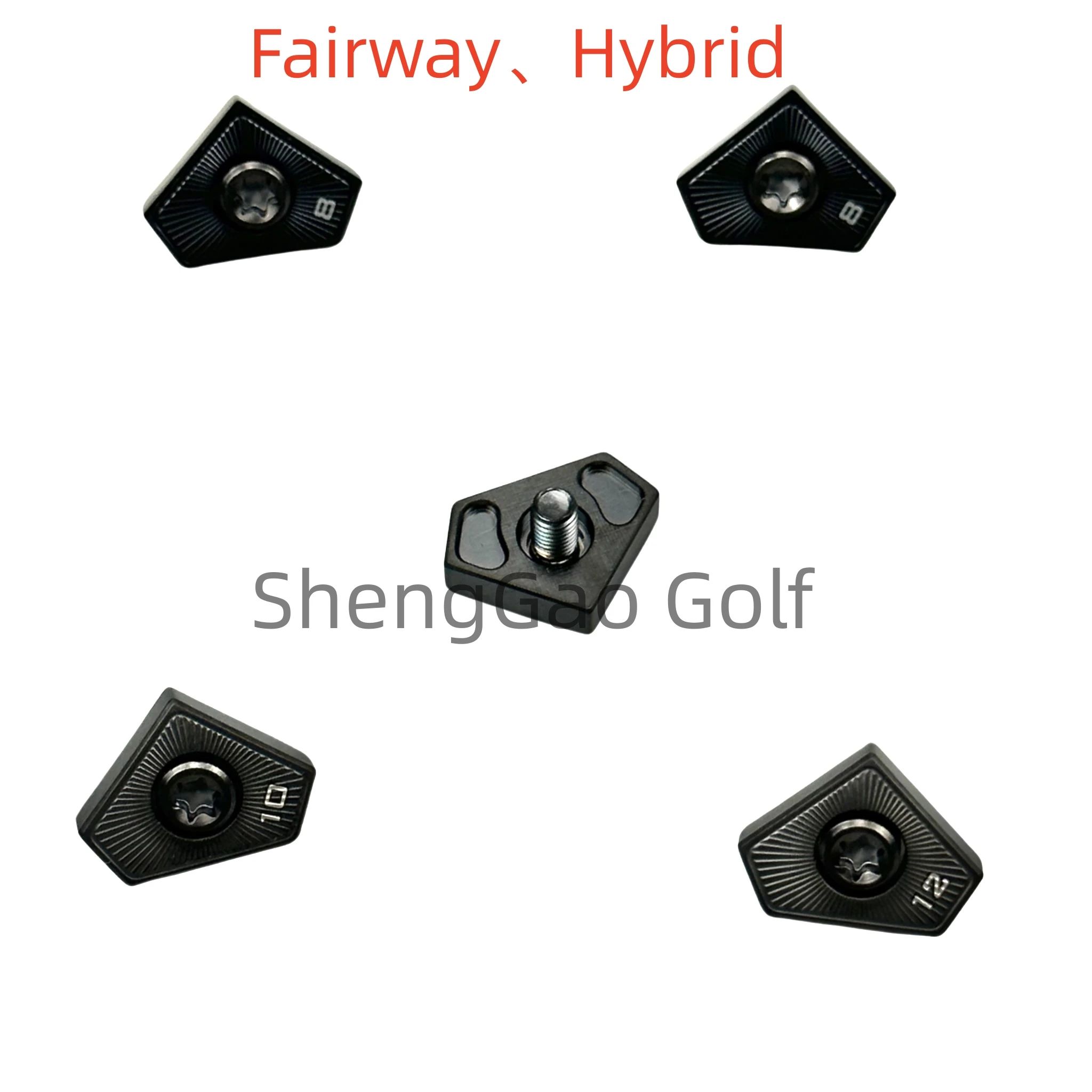 

Golf Club Head Weights fit for Cobra DARK SPEED、DARK SPEED X LS MAX Fairway Wood Hybrid club head Weight 4g/6g/8g/10g/12g option