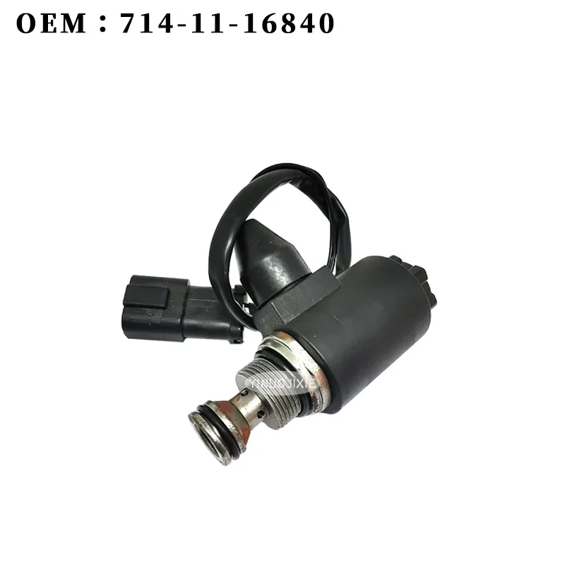 714116840 WA320 Excavator Loader Solenoid Valve WA380 WA470 714-11-16840