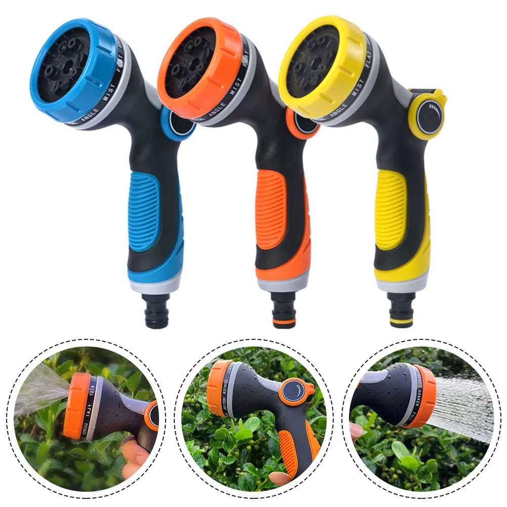 Brightness Of Your Monitor Strong for impact Sprinkler High Pressure Hose Nozzle Nozzle ABS Plastic Garden Watering