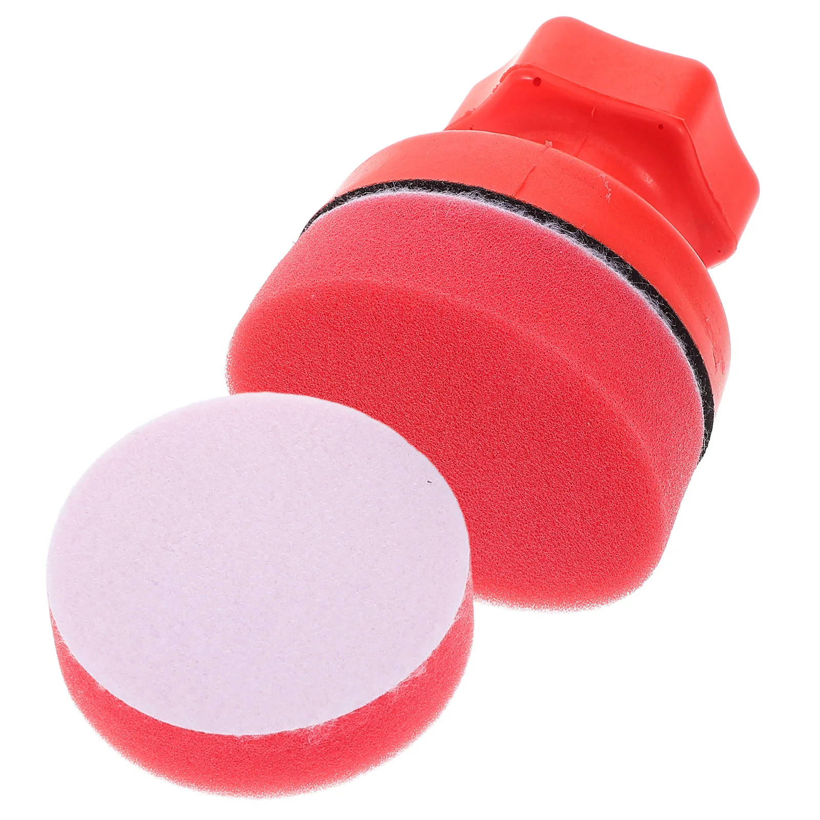 

1Set Car Wax Applicator Handheld Ergonomic Polishing Sponge Pads Kit Car Detailing Boat Buffer Applicator Polishing Pad Cleaner