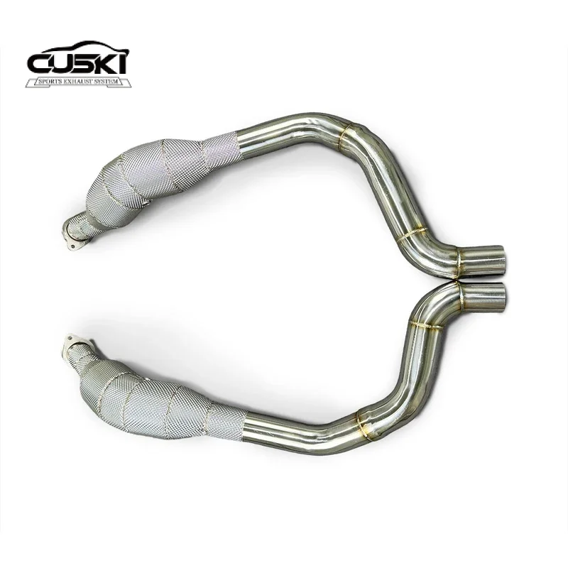 

High Performance Exhaust parts Suitable For Land Rover Range Rover Sport SVR 5.0 2019-2023 stainless steel exhaust downspout ﻿