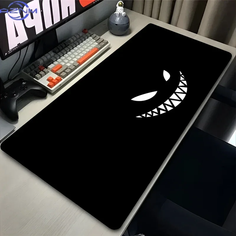 Gengar Minimalist Purple Anime Rubber Mouse Pad Non Slip Gaming Desk Mat for PC Laptop Desktop Decor