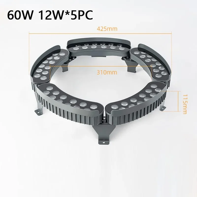 LED Tree Hugging Lamp Outdoor Spike Type Lamp Warm White RGB Automatic IP65 Waterproof Spot Lights Garden Tree Lamp