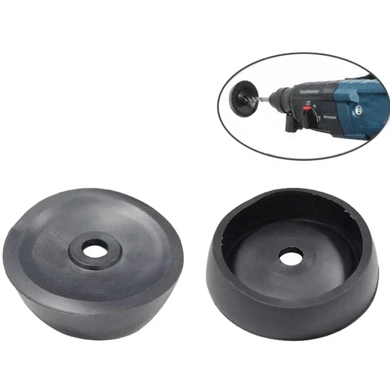 Electric Hammer Dust Cover Bowl, 73mm Diameter, Impact Drill Electric Drill Dust Collection, Rubber Dust Cover Power Tool Parts