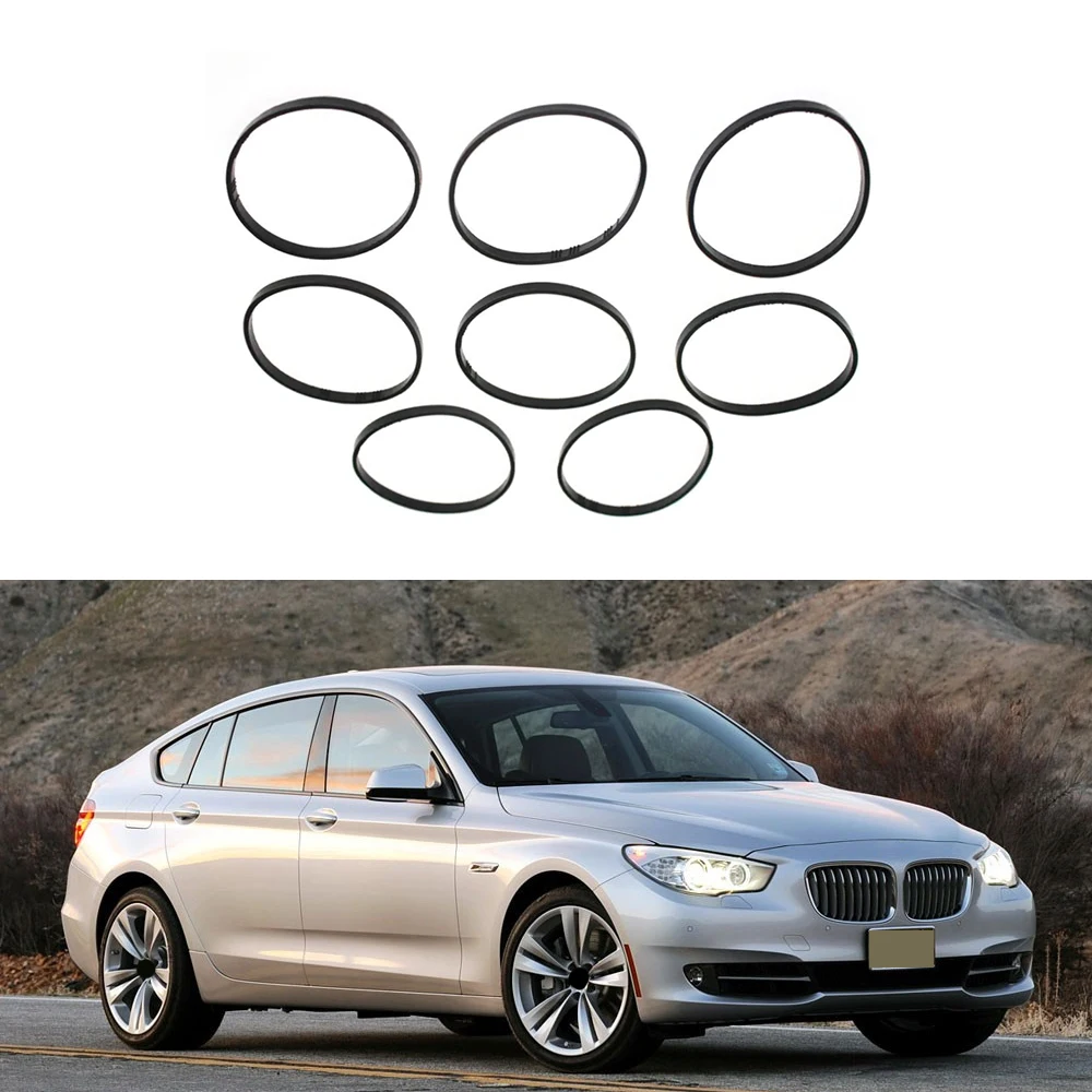 11617537999 8Pcs Intake Manifold Gaskets Seal Ring Set for BMW E66 750Li E70 X5 4.8i E60 550i  E63 650i E65 750i Auto Parts