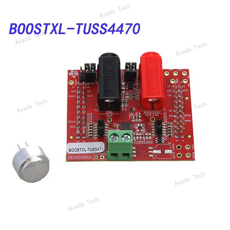 

Avada Tech BOOSTXL-TUSS4470 TUSS4470 direct drive ultrasonic transducer with LDO evaluation module