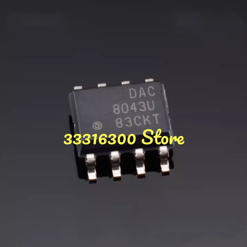 10PCS New DAC8043U  SOP8 Digital to Analog Converter Chip IC