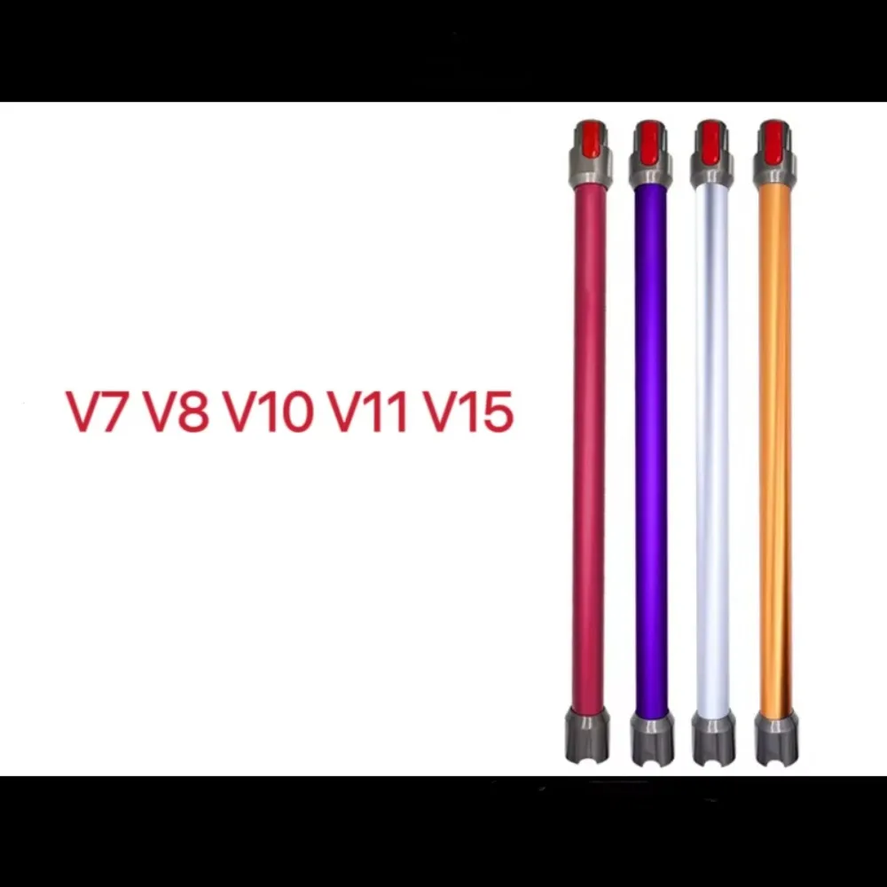 Tubo recto extensible  Metal para Dyson V7, V8, V10, V11, V15, poste  extensión largo, accesorios para aspiradoras inalámbricas