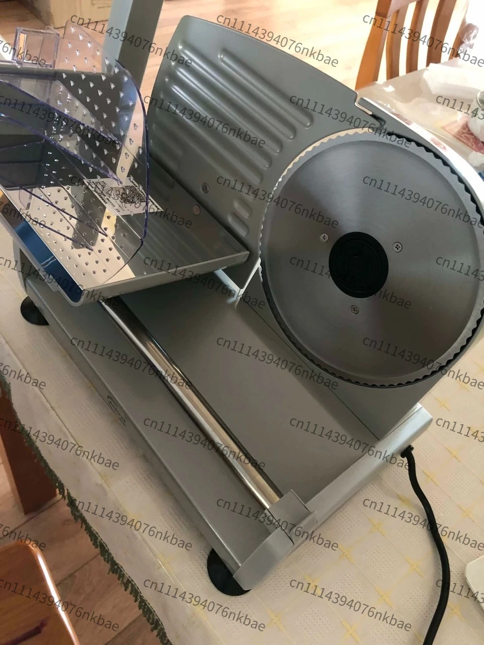Multifunctional Electric Slicing Machine, Lamb & Beef Slicer, Multipurpos Cutter for Vegetables, Bread and Sausages