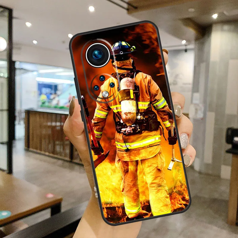 حافظة رجال الإطفاء Heroes لهاتف Honor Magic 7 5 6 Lite Honor X9b X9a X8b X8a X9 X9c 50 70 90 Lite 200 Pro