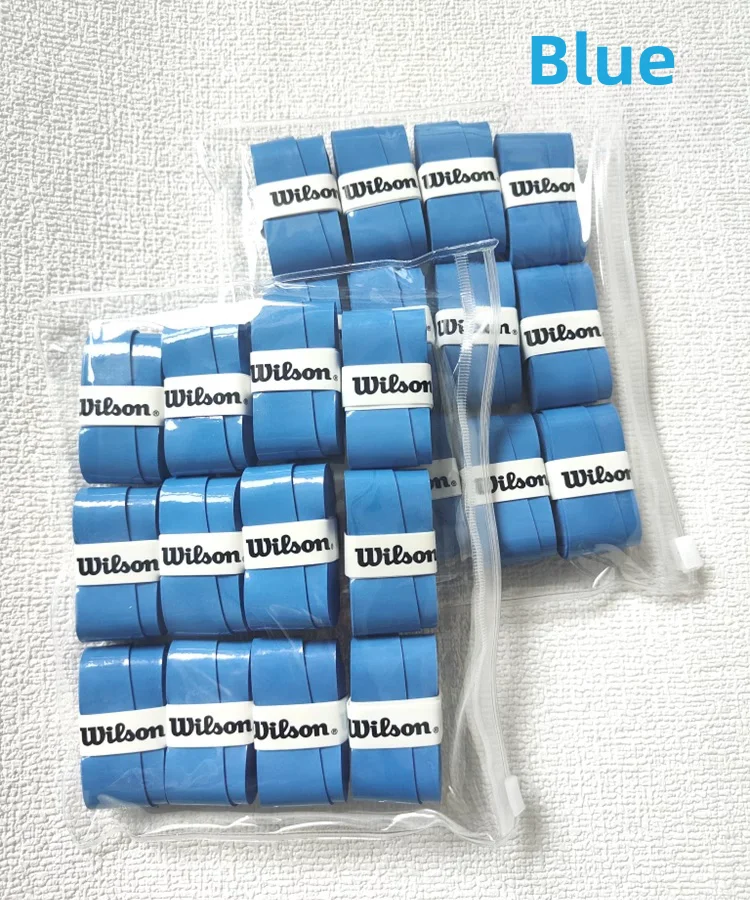 Racchetta assorbente del sudore Wilson 36/12/PC, racchetta da tennis e badminton antiscivolo, clip per nastro per racchetta antiscivolo, borsa da badminton spessa 5mm